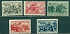 СССР, 1940, №724-28, Присоединение западных областей,5 марок *